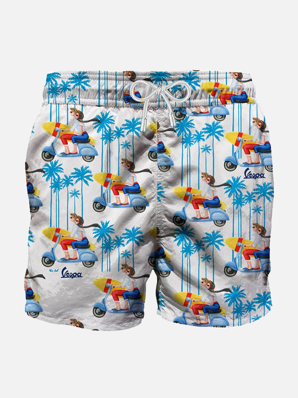 Oh Vespa®! mid-length swim shorts - Vespa® Special Edition
