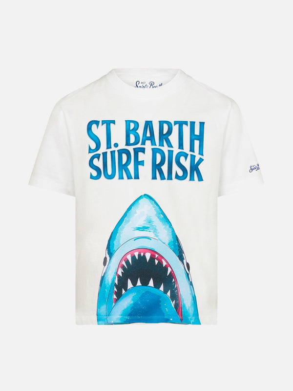 Boy's t-shirt Saint Barth Surf Risk