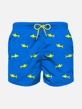 Boy swim shorts with embroidery