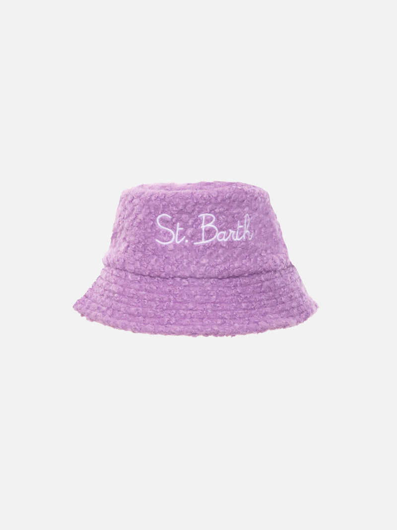 Sherpa fabric bucket hat
