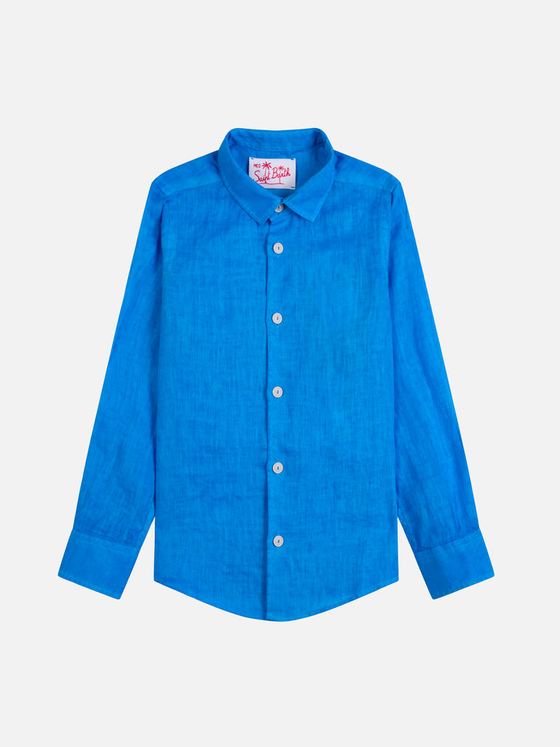 Bluette boy linen shirt