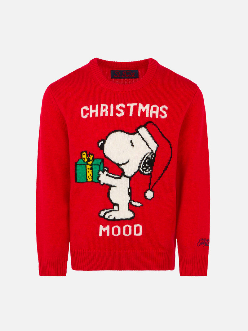 Snoopy Christmas Mood print boy sweater | Peanuts™ Special Edition