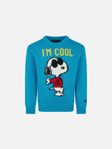 Snoopy I'm Cool print kid sweater | Peanuts™ Special Edition