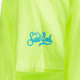 T-shirt bambino giallo fluo in cotone con stampa Snoopy Padel | SNOOPY - EDIZIONE SPECIALE PEANUTS™