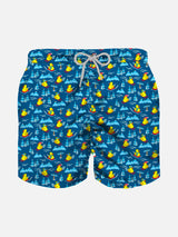 Micro Skying Ducky Jungen-Badeanzug aus leichtem Stoff