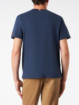 Man heavy cotton t-shirt with Spritz print