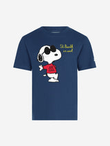 Marineblaues T-Shirt für Jungen mit Snoopy-Aufdruck | SNOOPY – PEANUTS™ SONDEREDITION