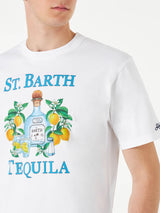 T-shirt da uomo in cotone con stampa Tequila