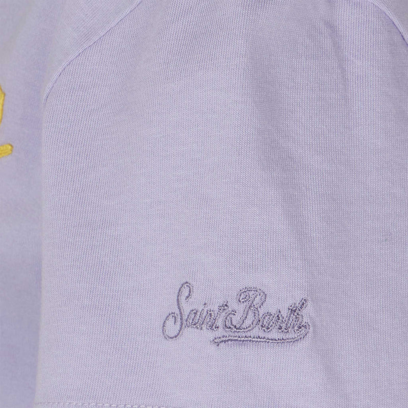 Girl t-shirt with Dreaming St. Barth embroidery