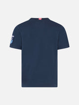 Saint Barth navy  boy's t-shirt