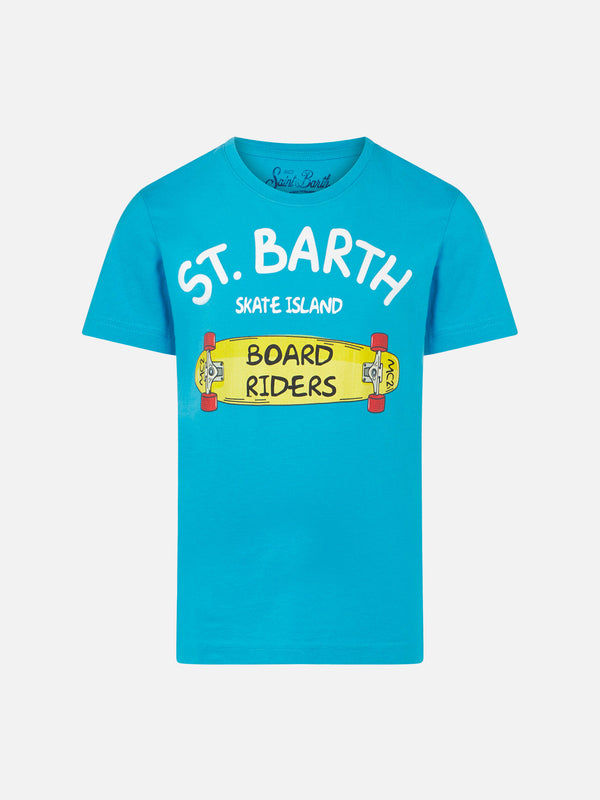 Skate island print boy t-shirt