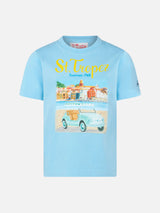 Boy t-shirt with Fiat 500 car print | Fiat© 500 Special Edition