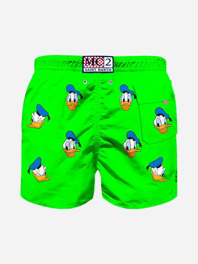Boy swim shorts with Donald Duck embroidery | ©DISNEY SPECIAL EDITION