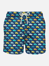 Man swim shorts with Fiat 500® print | FIAT© 500 SPECIAL EDITION