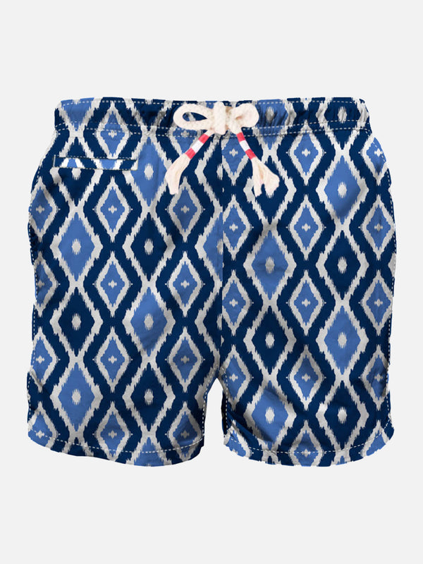 Man swim shorts with pattern
