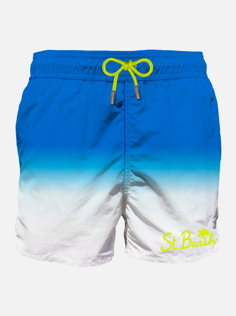 Man classic swim shorts color shades