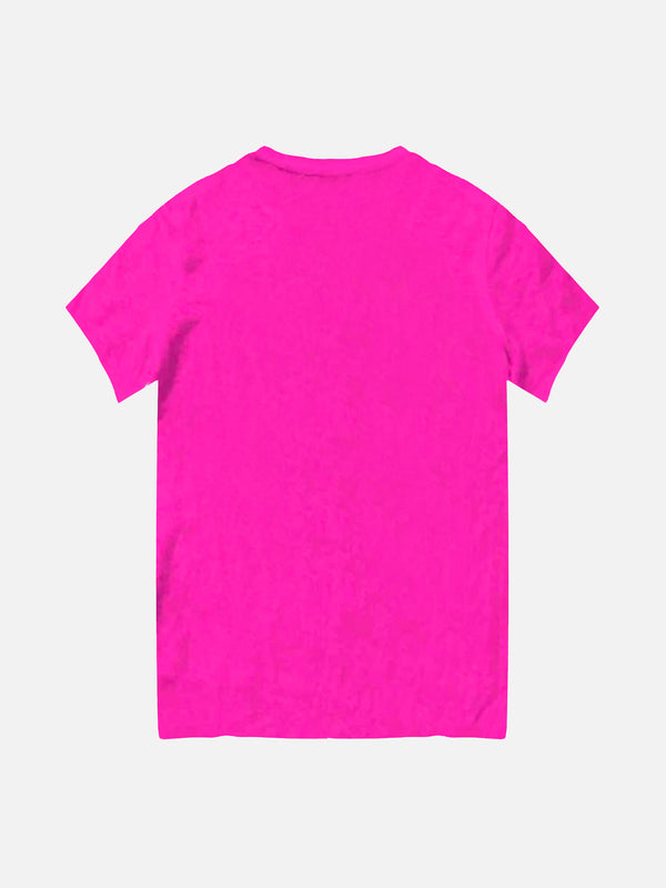 T-shirt fluo da bambina Saint Barth