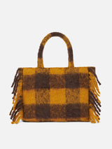 Colette blanket handbag with gingham print