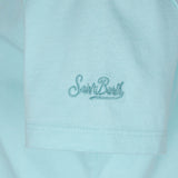 Girl t-shirt with Sea you in St. Barth embroidery