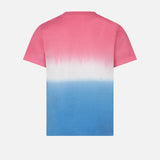 Girl tie dye t-shirt with St. Barth lettering