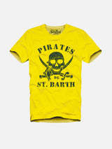 T-shirt da bambino stampa pirata