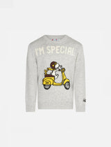 Boy crewneck sweater with Snoopy print | SNOOPY - PEANUTS™ SPECIAL EDITION
