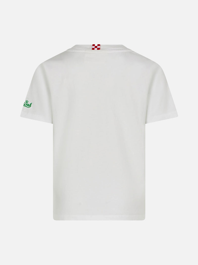 T-shirt da bambino in cotone con stampa Vespa | EDIZIONE SPECIALE VESPA®