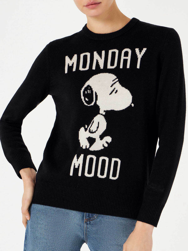 Damenpullover mit Monday Mood Snoopy-Aufdruck | SNOOPY – PEANUTS™ SONDEREDITION