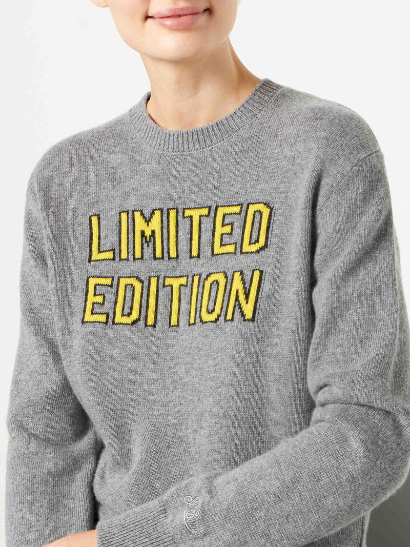 Woman sweater with Limited Edition lettering
