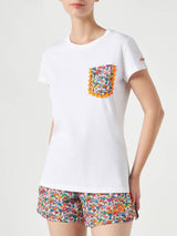 Woman cotton t-shirt with pocket