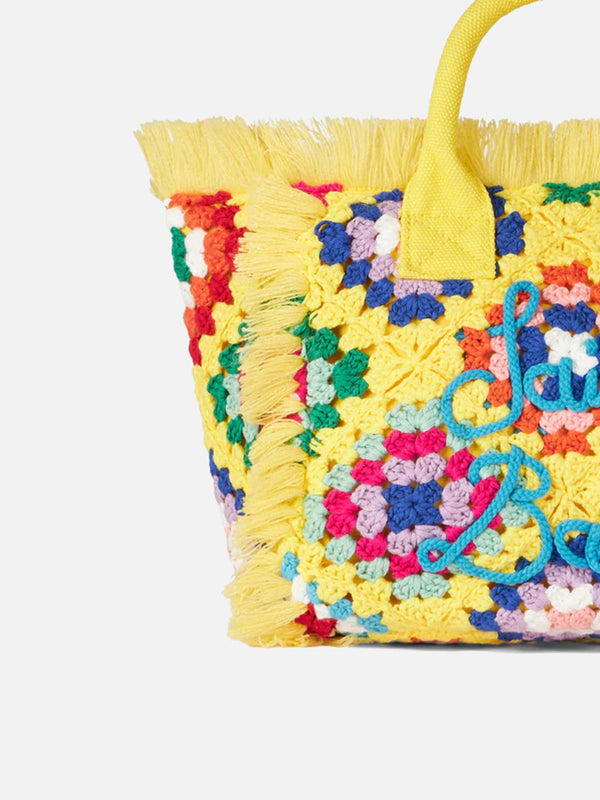 Colette crochet handbag with fringes