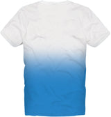 T-shirt da bambino tie dye con ricamo