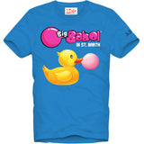 Man cotton t-shirt with ducky and Big Babol print | BIG BABOL® SPECIAL EDITION