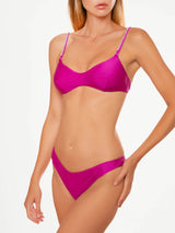 Woman fuchsia bralette bikini (shoulder straps sold separately) | APERIKINI COLLECTION