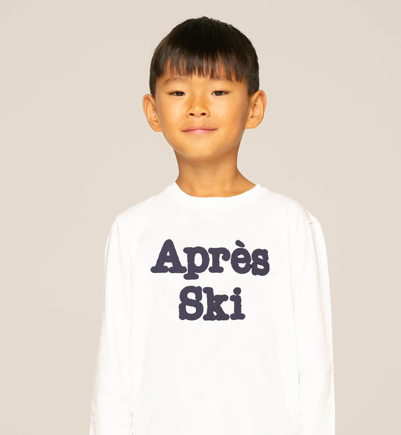Après-Ski-T-Shirt für Jungen, schmal zulaufend