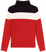 Sun Moritz striped sweater with turtle neck