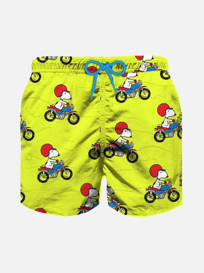 Boy swim shorts with rider Snoopy print | SNOOPY - PEANUTS™ SPECIAL EDITION