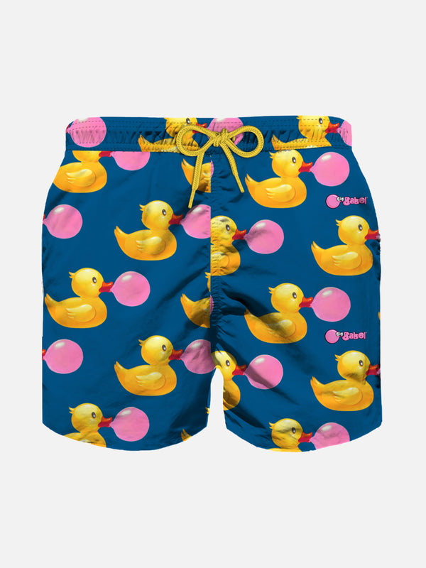 Boy swim shorts with ducky print |  BIG BABOL® SPECIAL EDITION