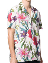 Tropical print man shirt