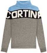 Cortina striped sweater with turtle neck