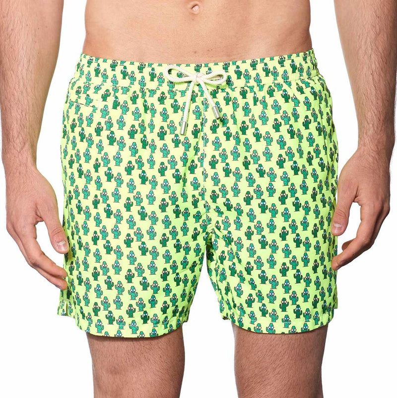 Light fabric man swim shorts cactus print – MC2 Saint Barth