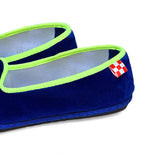 Bluette velvet slippers friulane