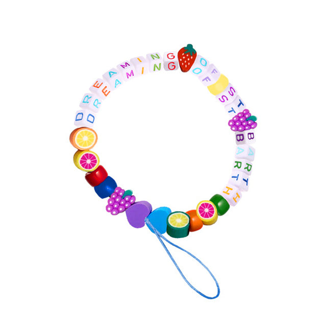 Dreaming of St. Barth multicolor beads bracelet - unique pieces