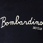 Maglia in misto cashmere ricamo Bombardino ski club