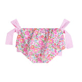 Baby girl swim briefs with embroidery