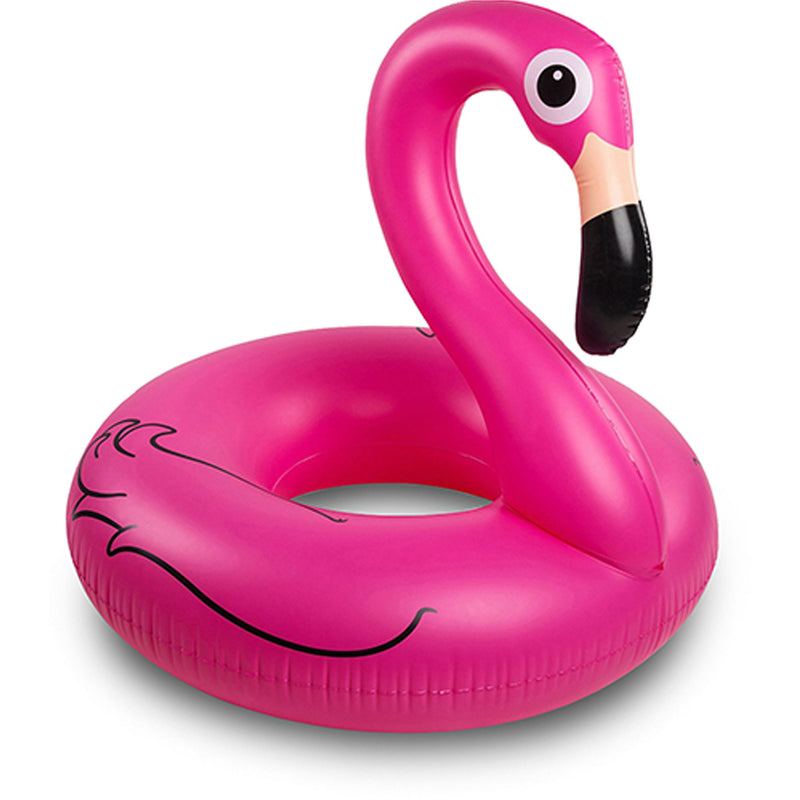 Pink flamingo inflatable float