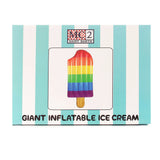 Ice cream inflatable float