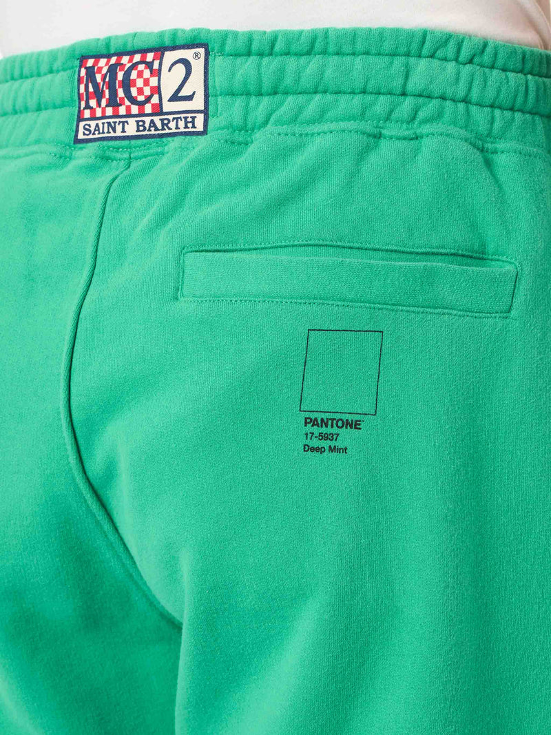 Grass green track pants | Pantone™ Special Edition