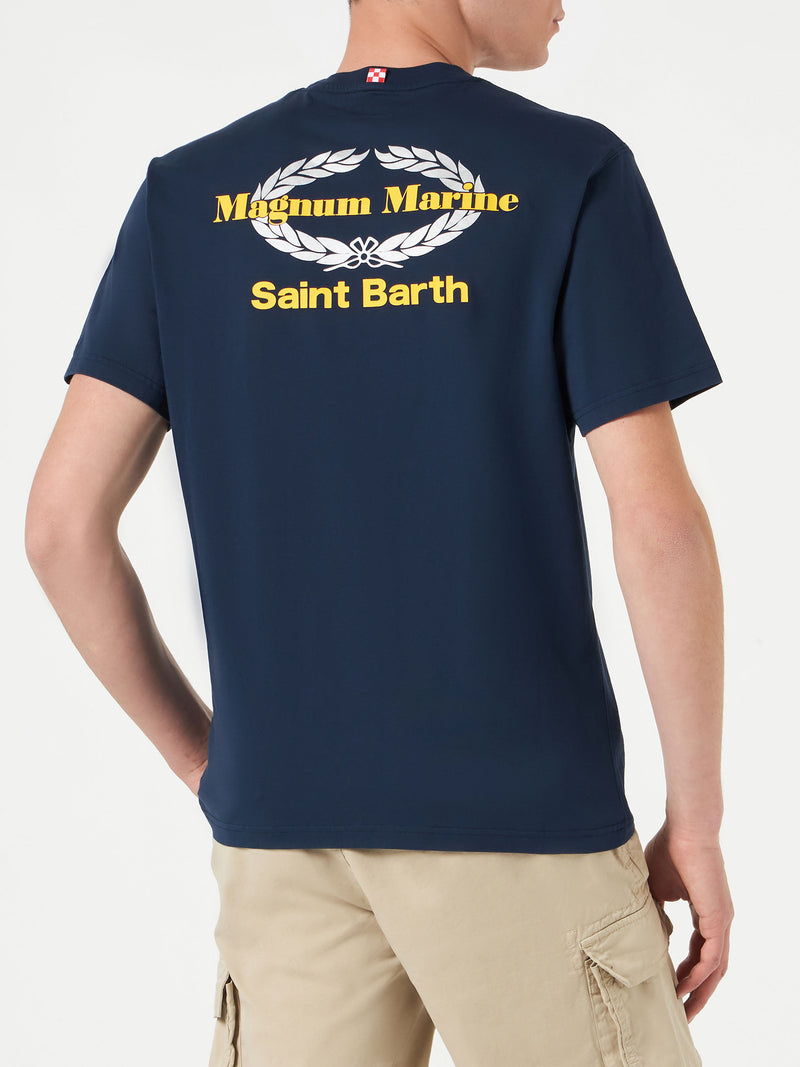 Man cotton t-shirt with Magnum Marine print | MAGNUM MARINE SPECIAL EDITION