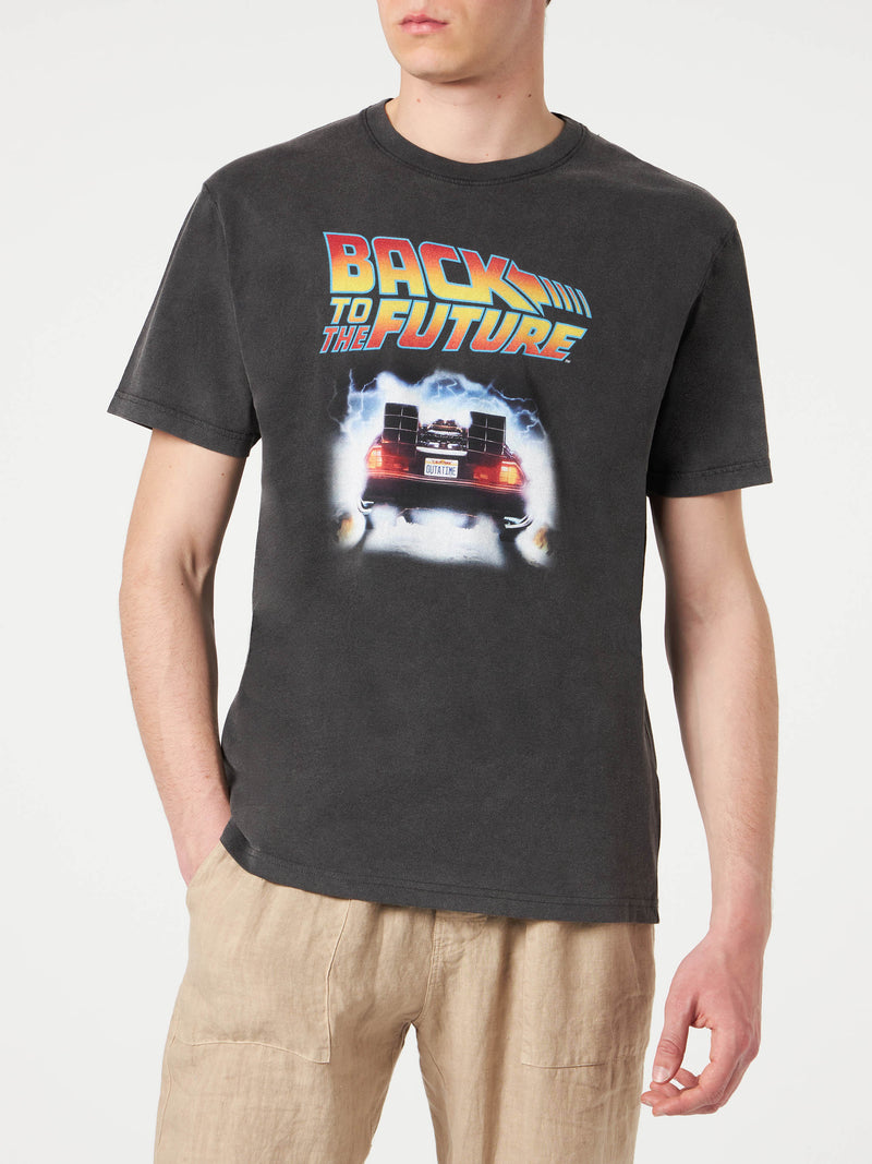 T-shirt uomo in cotone con stampa frontale Back to the Future | RITORNO AL FUTURO EDIZIONE SPECIALE